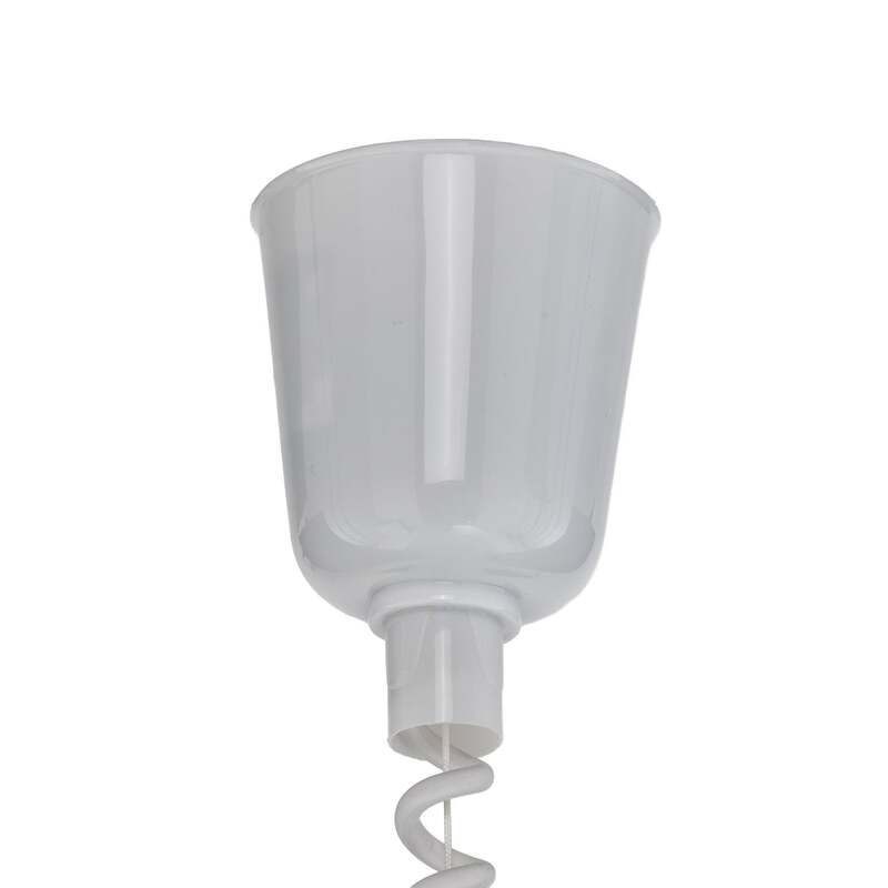 Lindby Hängelampe Hängeleuchte Nadija LED Pendelleuchte dimmbar weiß 43cm Höhe - 4251096525458