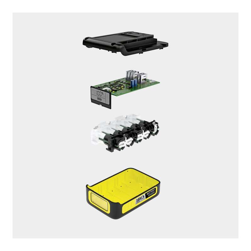 Kärcher Akku Lithium-Ionen 18V 5Ah für 18V Akkuplattformgeräte robust und - 4054278511757