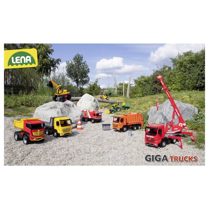 Lena GIGA TRUCKS Muldenkipper Arocs Spielzeuglaster Baustellenspielzeug Kipper - 4006942810994