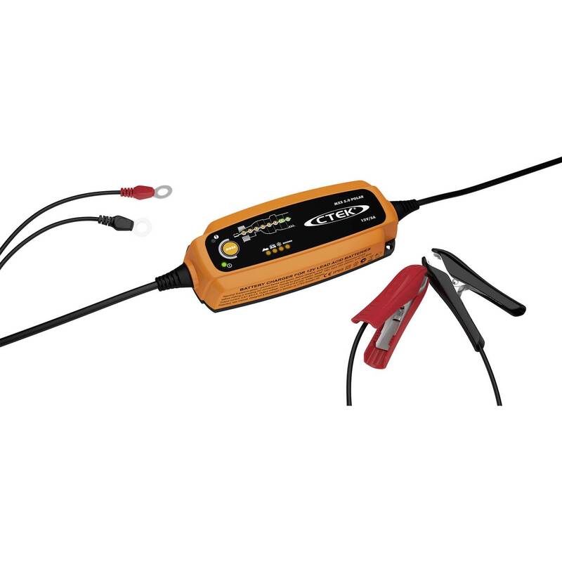 CTEK MXS 5.0 Polar Automatikladegerät 12V 0.8A 5A Akku-Ladegerät schwarz IP65 - 7350009568555