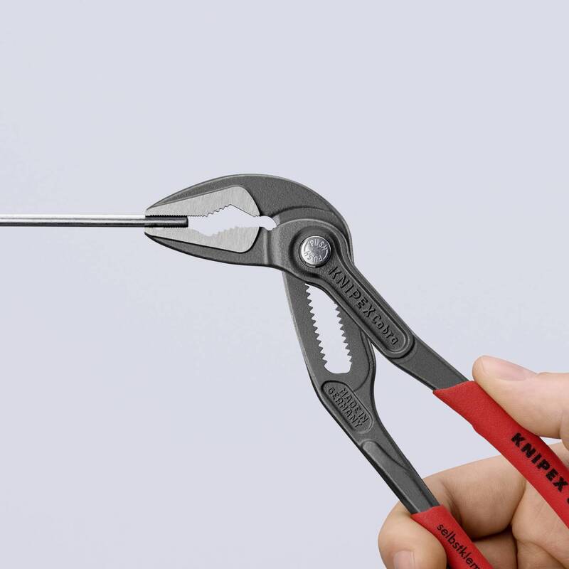 Knipex Wasserpumpenzange Zange 87 51 180 Werkzeugstahl 32 mm Schlüsselweite - 4003773088981