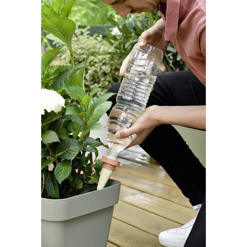 Hozelock Bewässerungskegel Aquasolo Keramik 4 Kegel für Töpfe 45-60cm - 3176335003997