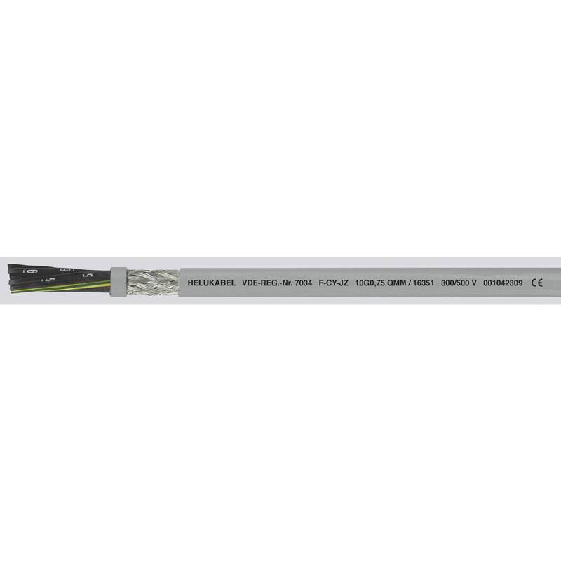 HELUKABEL PVC-Steuerleitung Kabel Leitung F-CY-JZ 4G0 flexibel Kupfer 875 - 2050006080573