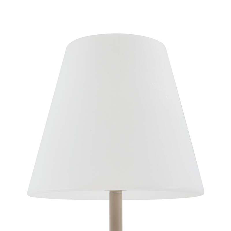 Lucande Terrassenleuchte Jaimy LED Gartenlampe Außenleuchte beige 152,5cm - 4251911798838