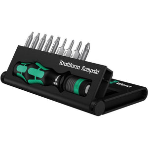 B-Ware Wera Bit-Set Schraubendreher Kraftform Kompakt 11Plus Kreuzschlitz Phillips Torx