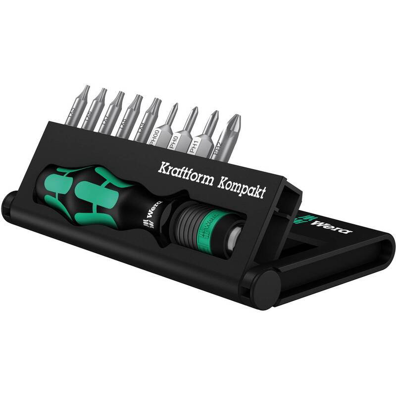 Wera Bit-Set Schraubendreher Kraftform Kompakt 11Plus Kreuzschlitz Phillips Torx - 4013288155887