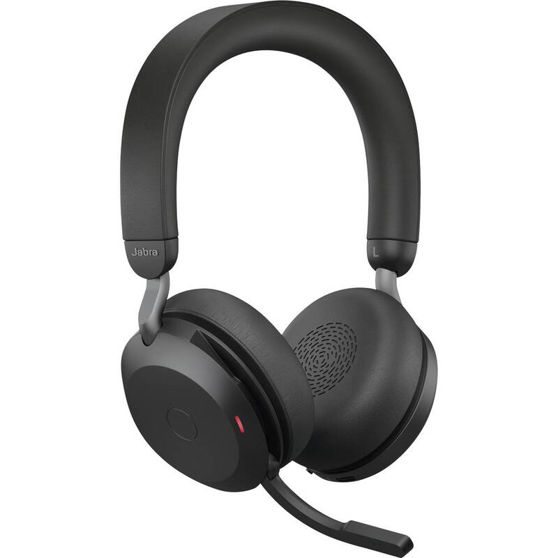 Jabra Evolve2 75 Headset Over Ear Schwarz Bluetooth 5.2 ANC 24h Gesprächszeit - 5706991024401