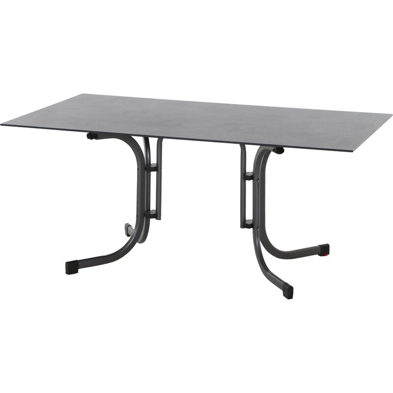 Siena Garden Klapptisch Sola Gartenmöbel Klapptisch anthrazit 90x160cm stabil - 4055938498326