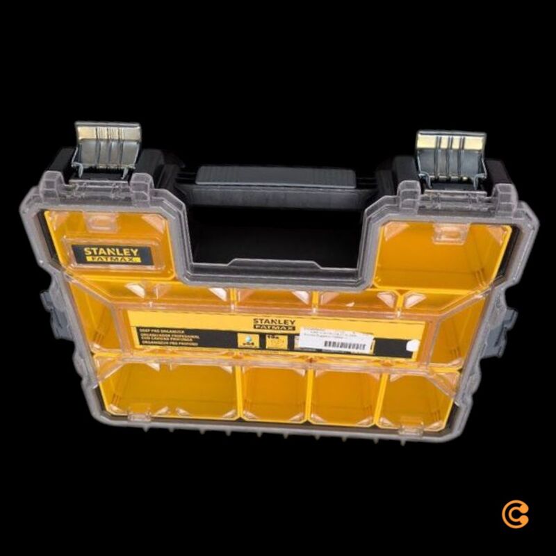 STANLEY Werkzeugbox Aufbewahrungsbox FatMax Kunststoff Gelb Organizer Universal - 3253561975189