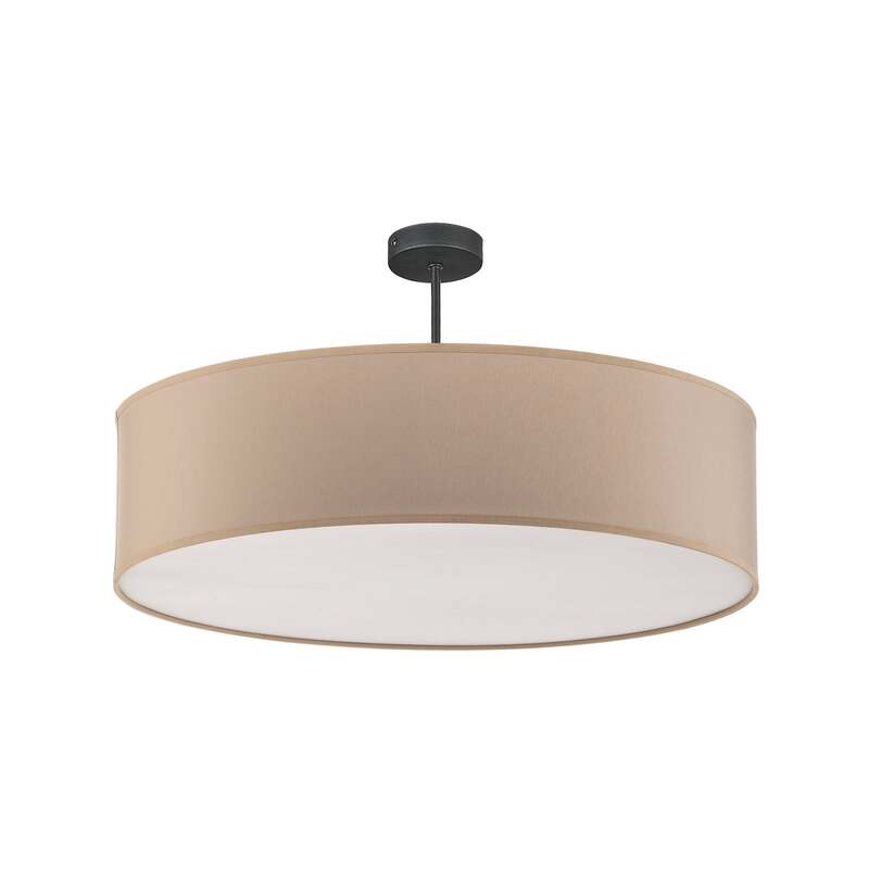 Euluna Deckenlampe Rondo Deckenlampe Deckenlicht E27 mit Abstand creme Ø 60cm49 - 5901780539986