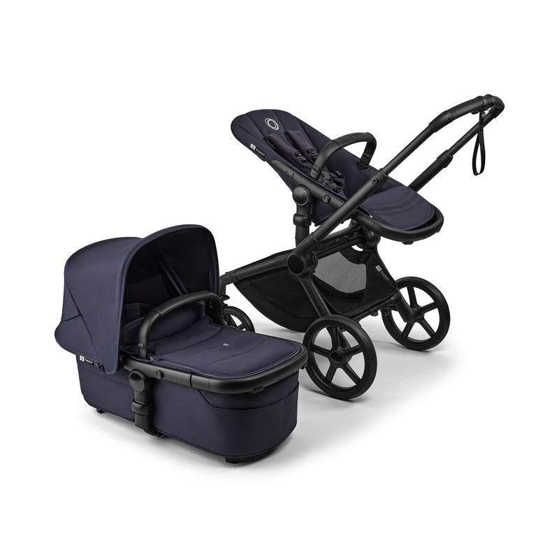 Bugaboo Fox5 Renew Complete black/indigo Komplettset Kinderwagen Set - 8717447595670