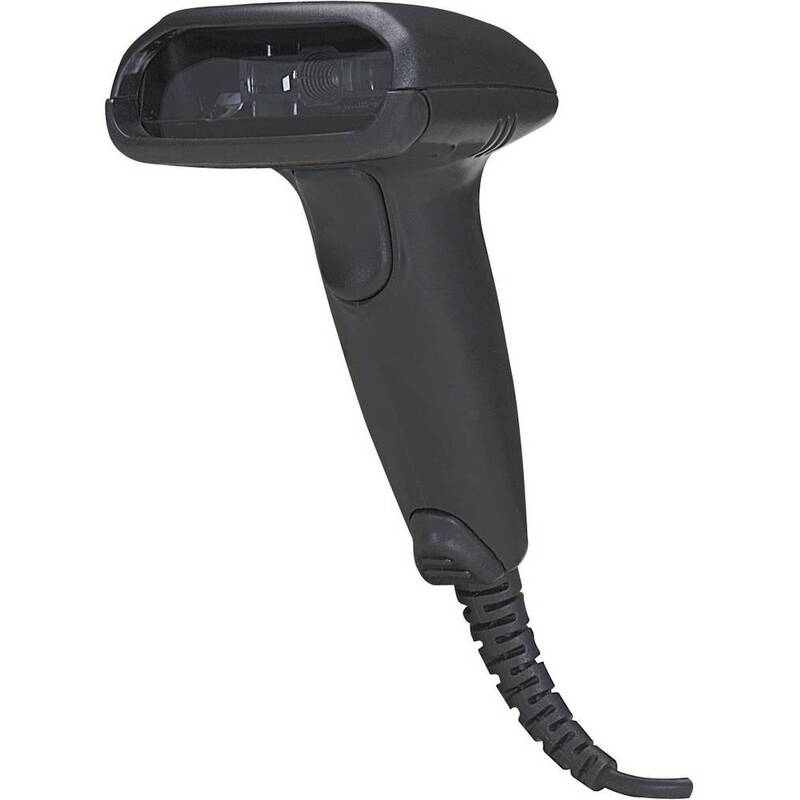Manhattan 177672 USB-Kit Barcode-Scanner Handscanner Scanner 1D CCD USB Schwarz - 0766623177672