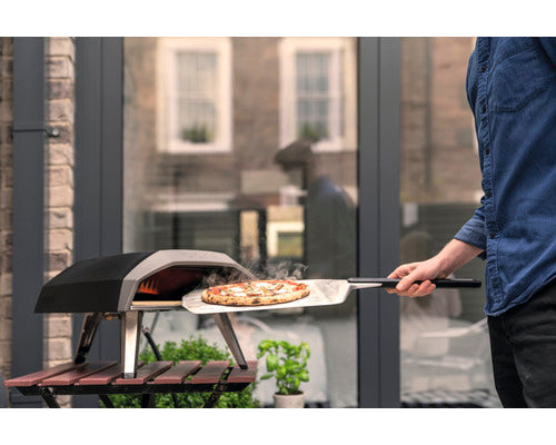 Ooni Pizzaofen Koda 12 Gas Edelstahl silberschwarz mit Hitzeregler Gaszündung - 5060568341224
