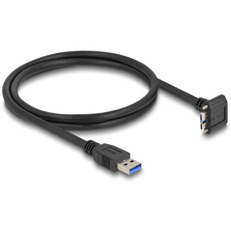 Delock USB-Kabel Verbindungskabel Kabel Computer Schwarz Micro-USB-B USB-A 1 m - 4043619804832