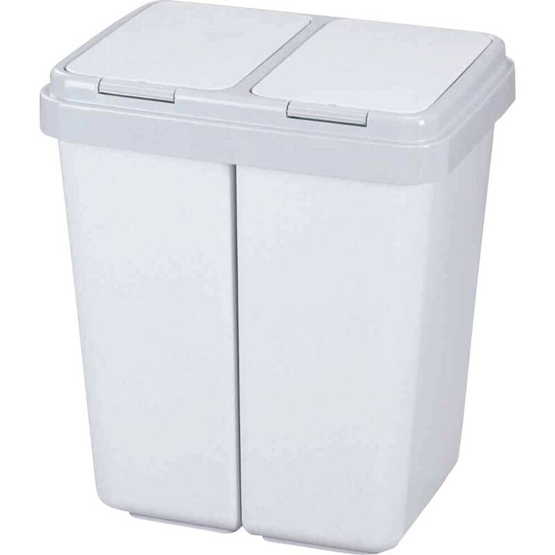 Alpfa Mülleimer Abfallbehälter 25l Kunststoff farbig sortiert 36x45x47cm 1 Stück - 4018833007765