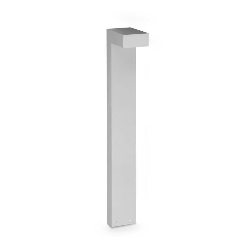 Ideal Lux Wegeleuchte Sirio LED Gartenlampe grau 80cm Aluminium IP65 1100Lumen - 0000010057370