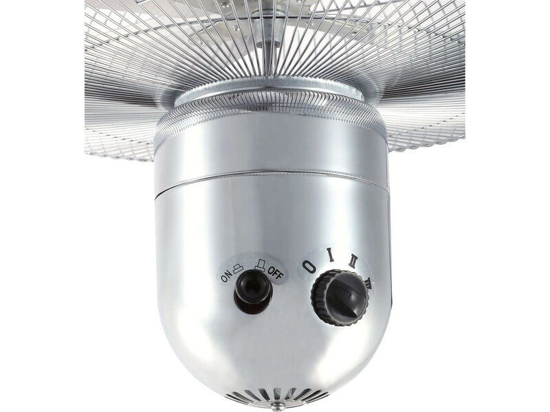 Standventilator SV 45-40 Chrom Metall Lüfter drei Geschwindigkeitsstufen Ø40cm - 4007873704192