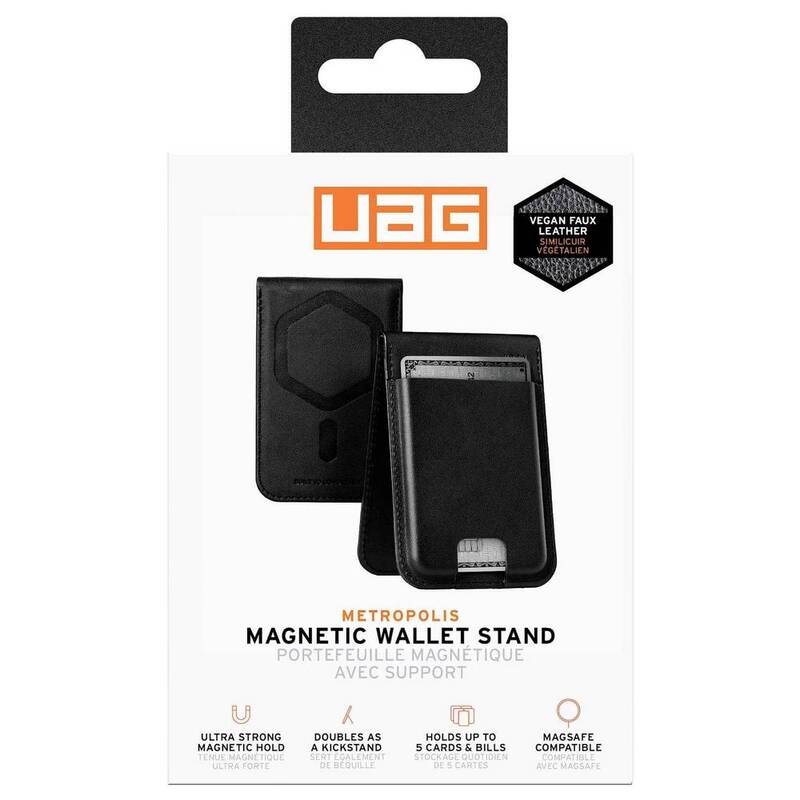 Urban Armor Gear Magnetisches Wallet Kartenetui Apple iPhone Standfunktion - 0840283921766