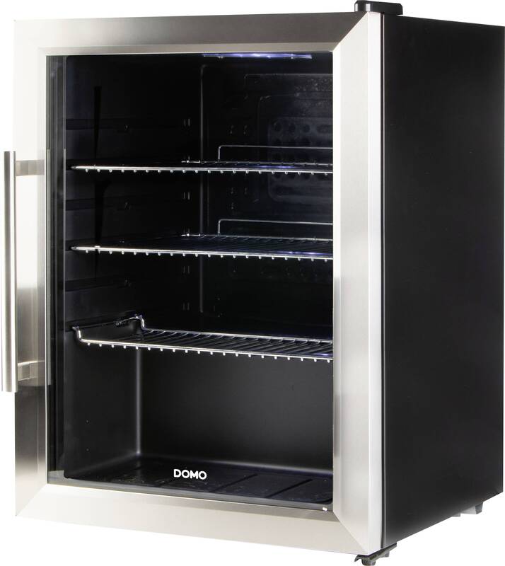 Domo Bar-Kühlschrank Party-Kühler Glastür Schwarz DO91609BK 60L Energieklasse D - 5411397165923