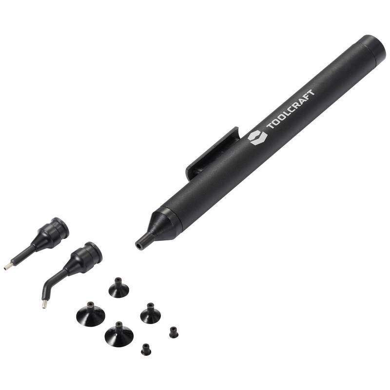 Toolcraft Vakuumpipette Saugnapf 12mm x 136,5mm Handwerkzeug Elektronik 1 Stück - 4064161247090
