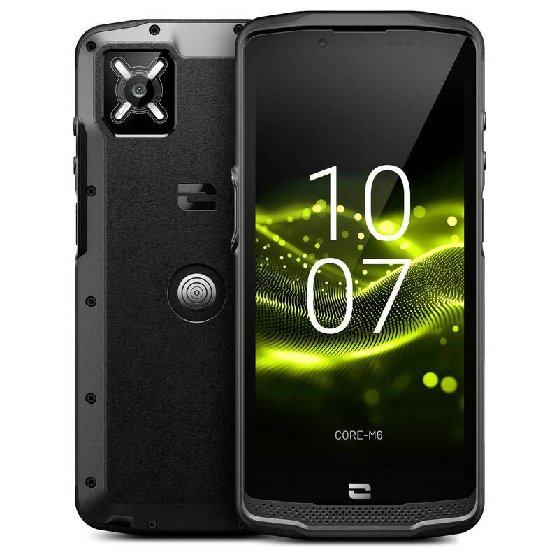 Crosscall Outdoor Smartphone Handy Core-M6 Schwarz DualSIM microSD NFC WiFi 5G - 3700764738344