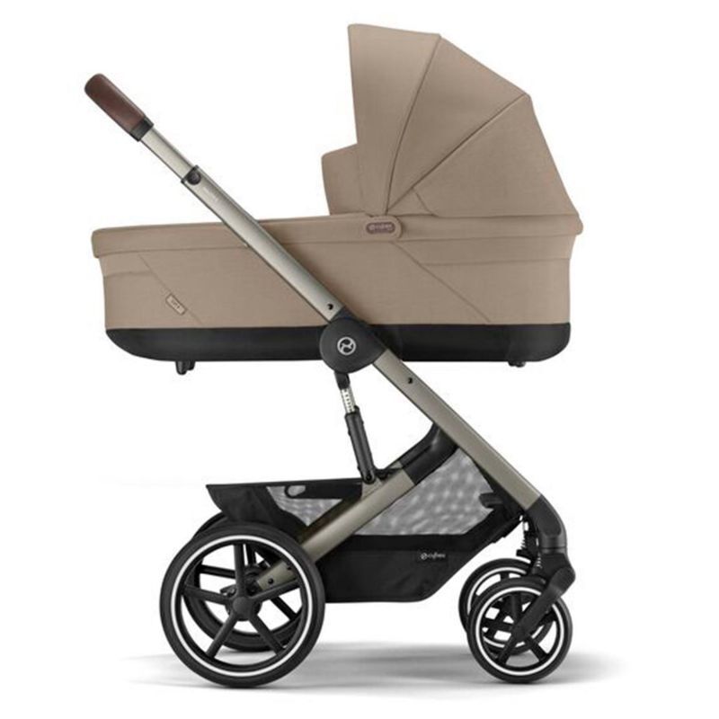 Cybex Tragetasche Babyschale Culla S Lux für Balios S Lux beige 84,5x41x31,5cm - 4063846456604