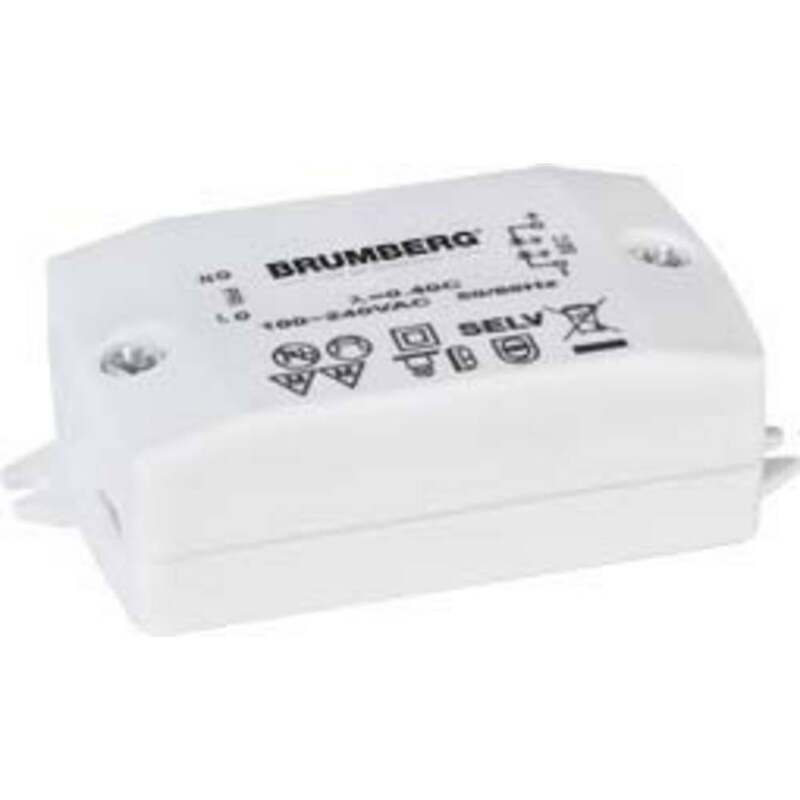 Brumberg Netzteil Strom LED Trafo 7 W 24 V nicht dimmbar Kunststoff 2 STÜCK - 4250047774372