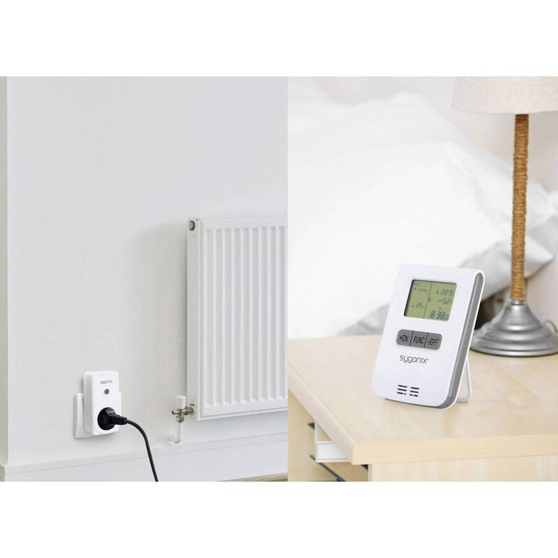 Sygonix Heizungssteuerung Heizungssteuerung-Set RS2W Funk 3500W Reichweite 150m - 4053199570324