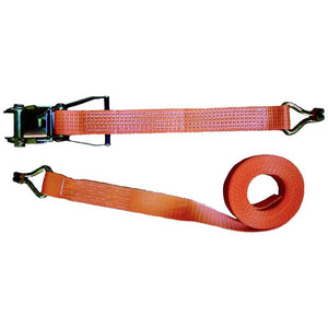 B-Ware Target Ladungssicherung Spanngurt 8m x 50mm Langhebel-Ratsche 5000kg orange