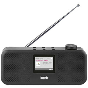 B-Ware Imperial Tischradio DABMAN 16 Analog Digital DAB DAB+ FM schwarz 2W 40 Sender