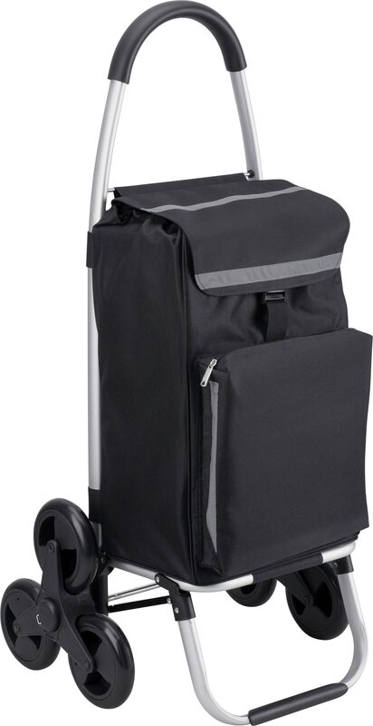 meister Einkaufstrolley Einkaufsroller Trolley »2 in 1«, 59 l, mit Treppenrolle - 4004646203975