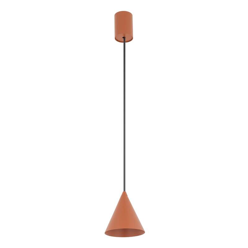 Nowodvorski Hängeleuchte ZENITH LED Pendelleuchte dimmbar terracotta Ø11cm - 5903139114561