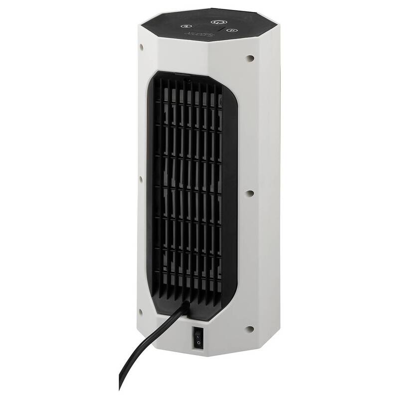 Sygonix PTC-Heizgerät 1800 W mit Timer und Überhitzungsschutz, weiß - 4064161407517