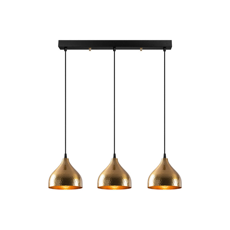 Opviq Hängeleuchte Tattoo 6212 Hängelampe Deckenlampe E27 3-flammig linear g423 - 8682870090422