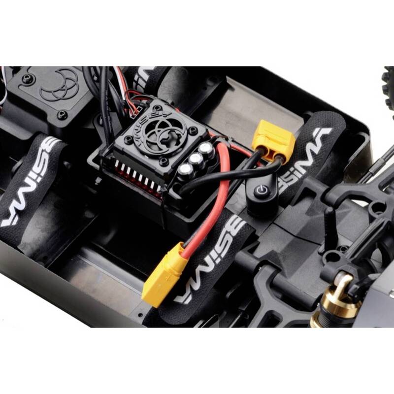 Absima RC Modellauto Elektro Buggy Stoke V2 1:8 Allradantrieb 4WD 70 km/h grün - 4250650957742
