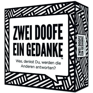 B-Ware Pegasus Spiele Gesellschaftsspiel Zwei Doofe ein Gedanke Partyspiel für 2-8