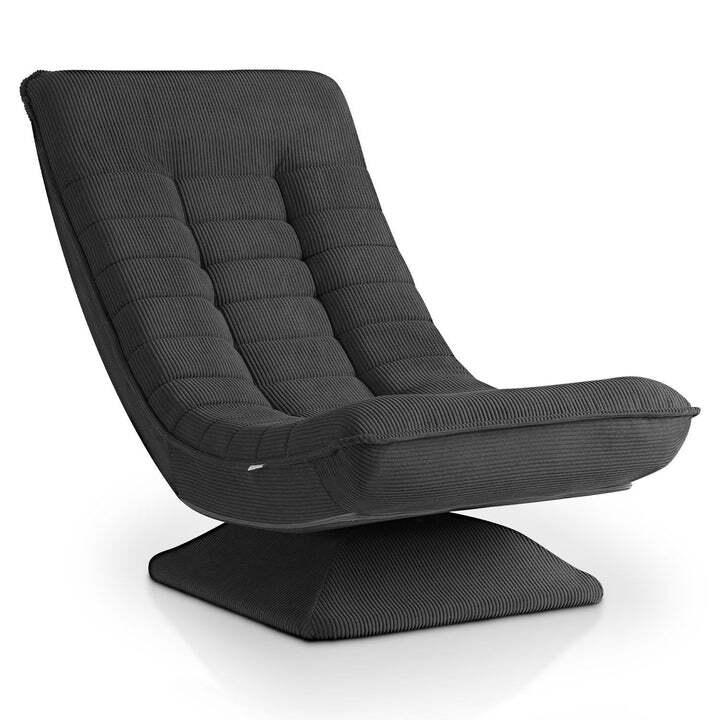 Relaxsessel Korsika ergonomisch 360° drehbar grau mit 5-lagiger Polsterung - 4262437183923