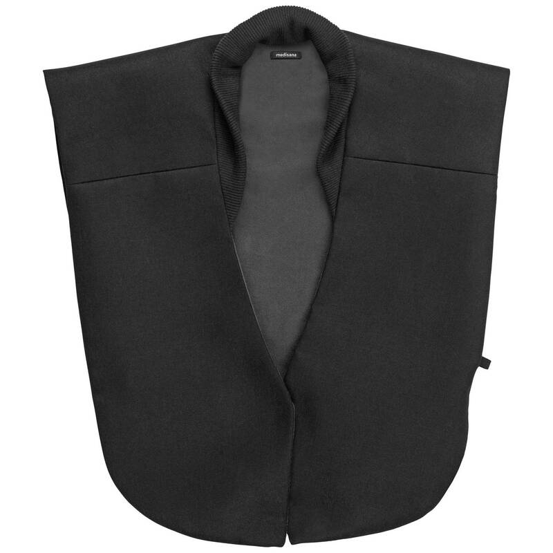 Medisana Wärmecape Cape Heizdecke Schwarz Powerbank kabellos Schulter Rücken - 4015588602702