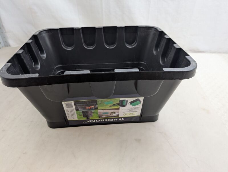 Heitronic 21042 Bodeneinbaudose Gartensteckdosen Stromverteilerdose Schwarz Grün - 4002940210422