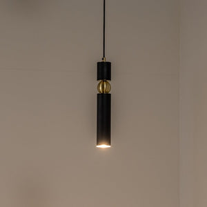 B-Ware Alas Hängeleuchte Pendelleuchte schwarz Metall Abhängung 135 cm GU10