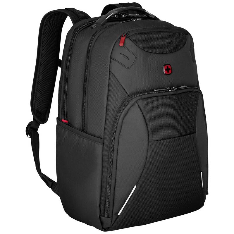 Wenger Notebook Rucksack Cosmic Schwarz 43,2cm Laptop 17 Zoll Rucksack Tasche - 7611160264213