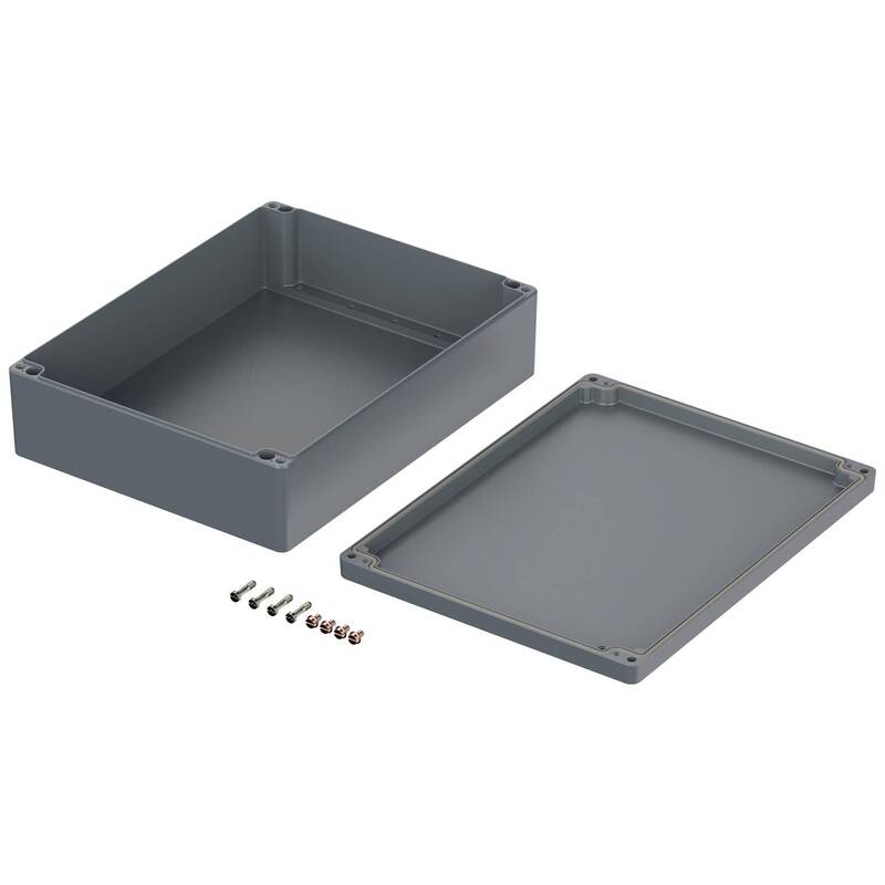Bopla EUROMAS A 175 01175000 Industrie-Gehäuse Box Aluminium Silber-Grau RAL7001 - 4016138731088