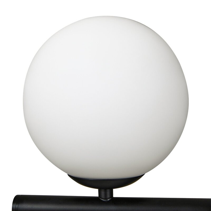 Lucande Hängeleuchte Isandro 7-flammig LED Pendelleuchte dimmbar schwarz matt - 4251911786422