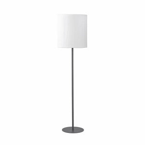 B-Ware PR Home Außenstehleuchte Lampe Agnar dunkelgrau weiß 156 cm Textil Metall E27