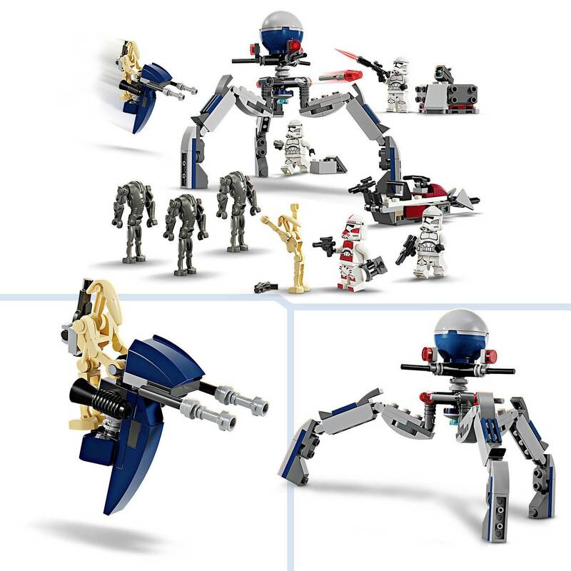 Clone Trooper & Battle Droid Battle Pack - 5702017584317