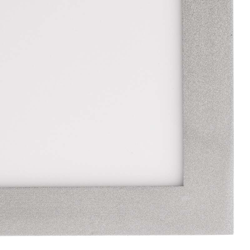 Lindby LED Panel Deckenleuchte Leuchte Livel silber quadratisch Aluminium 62515 - 4251096528381