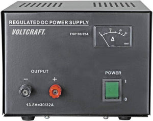 B-Ware Voltcraft Labornetzgerät FSP-11330 Netzteil 13.8 V/DC 30 A 415 W Schwarz 9,1 kg