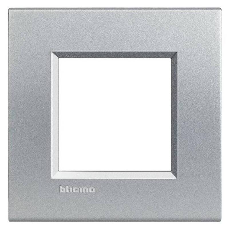 Legrand Rahmen Abdeckung Livingg&Light Alu Kunststoff Serie BTicino 54 STÜCK - 8005543422847