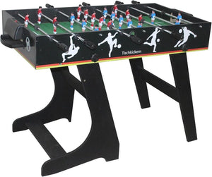 B-Ware Izzy 4-in-1 Multifunktionale Spieltische für Tischfußball Billard Tischtennis