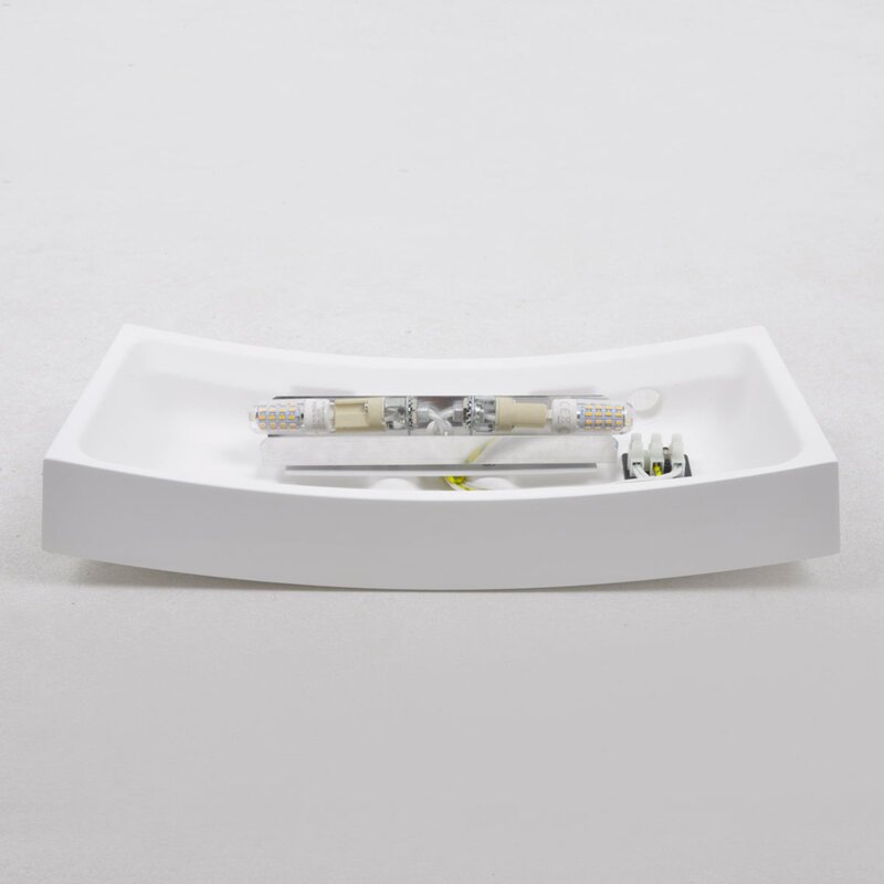 Lindby Wandleuchte Leander Wandlampe Wandlicht Lampe Leuchte G9 weiß bemalbar646 - 6291105700931